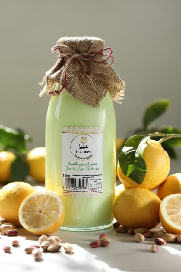 jus citron pistache 400ml